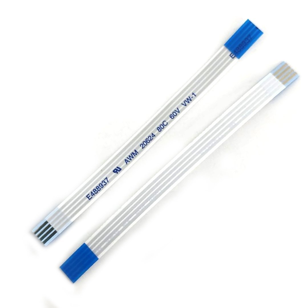 4Pin 1mm Pitch 70mm Opposite Side Connection FFC Ribbon Flexible Flat Cable