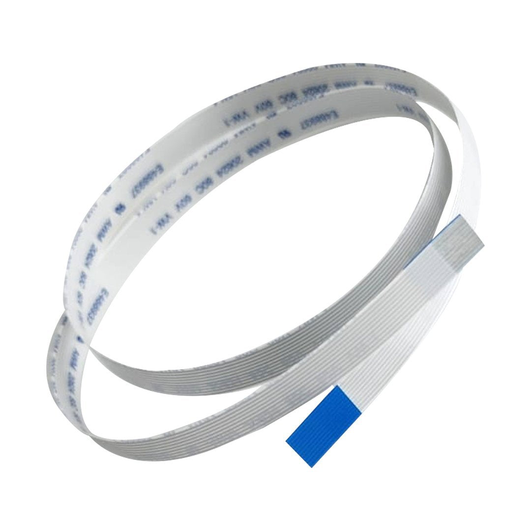 10Pin 0.5mm Pitch 400mm Opposite Side Connection FFC Ribbon Flexible Flat Cable