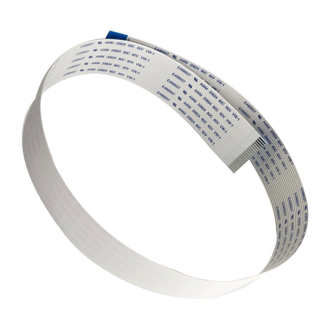 20Pin 1mm Pitch 400mm Opposite Side Connection FFC Ribbon Flexible Flat Cable