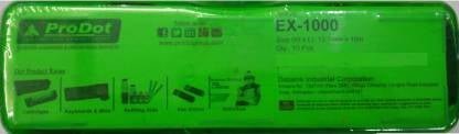 Ribbon EX-1000 (12.7 x 10 Mtr) for Dot Matrix Printer Cartridge Set