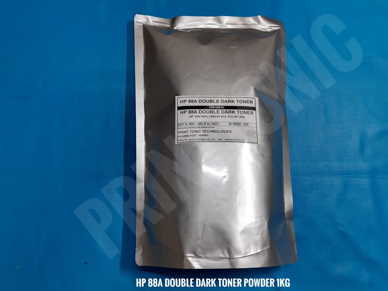 PRINT TONIC HP 88A DOUBLE DARK TONER 1KGS