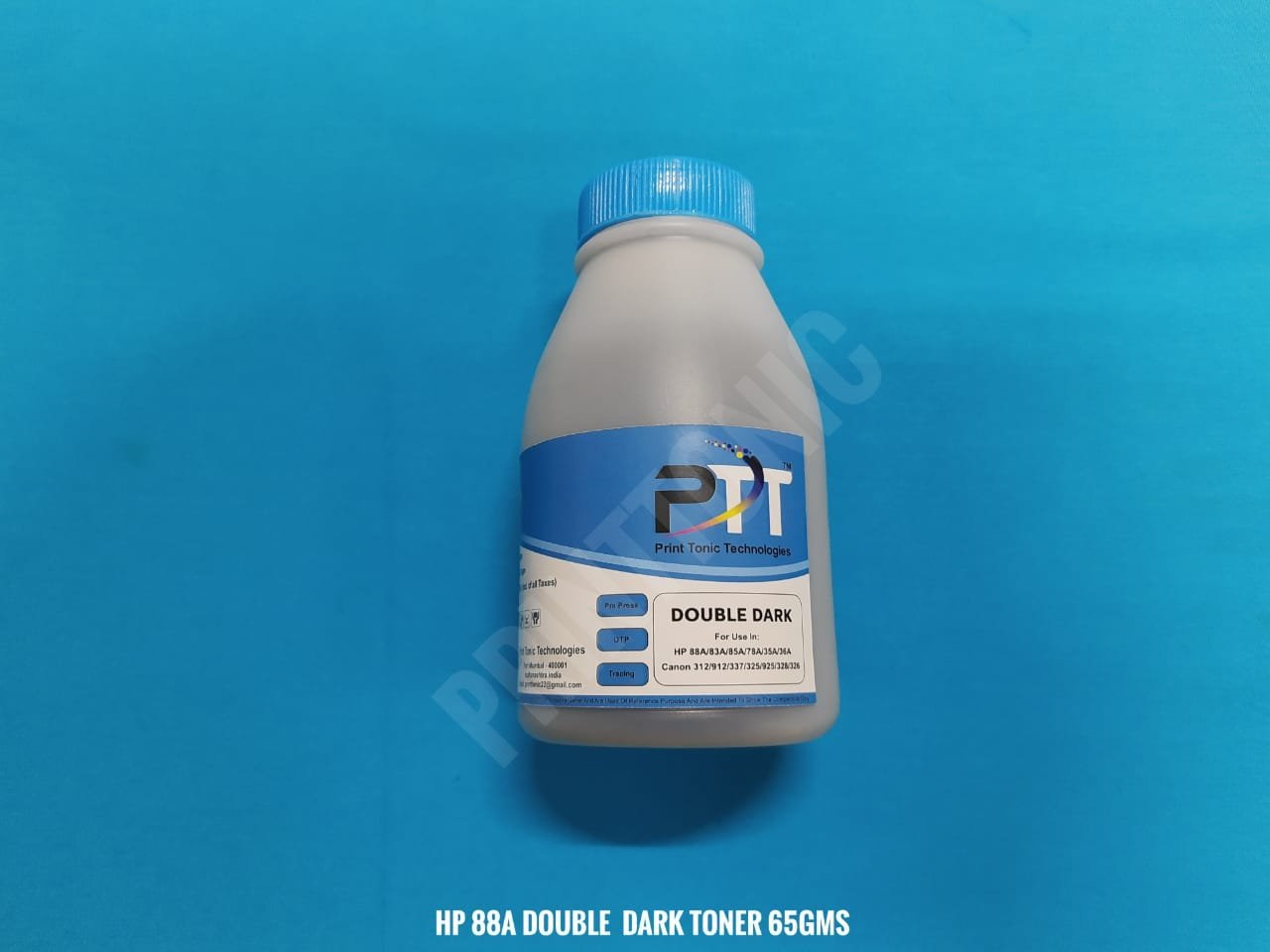 PRINT TONIC HP 88A DOUBLE DARK TONER 65GMS (5 BOTTEL)