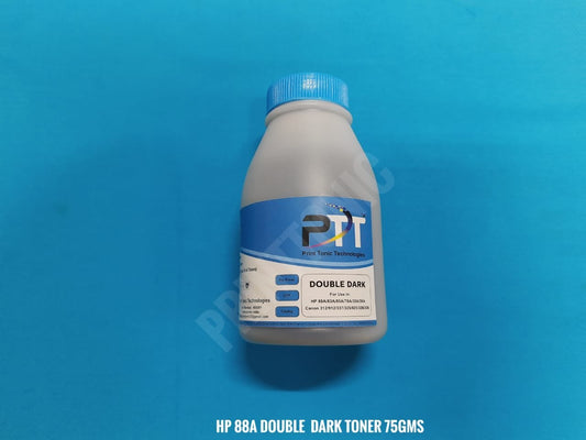 PRINT TONIC HP 88A DOUBLE DARK TONER 75GMS (5 BOTTEL)