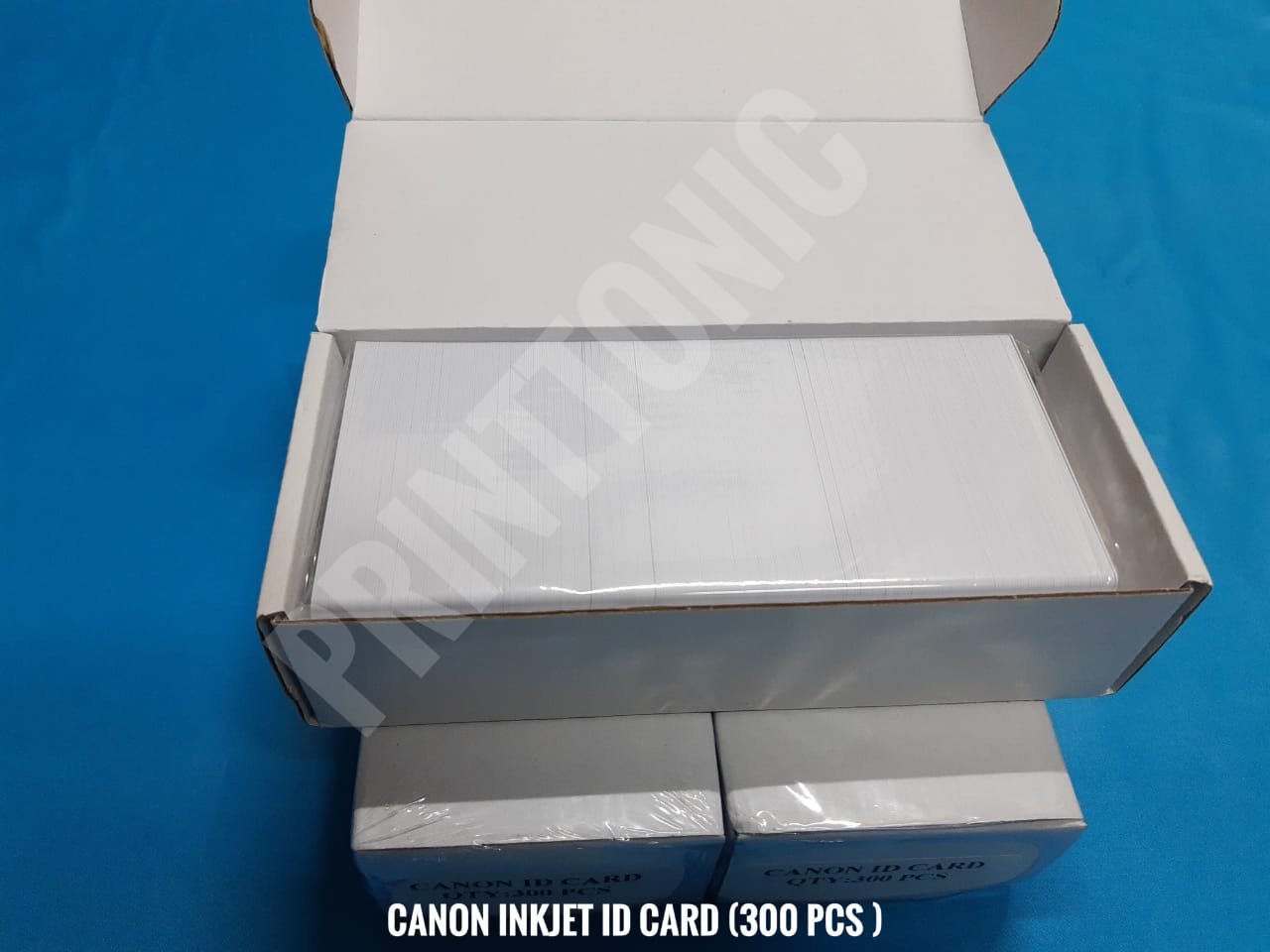 PRINT TONIC CANON INKJET ID CARD  300PCS (3 BOX)