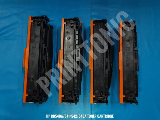 PRINT TONIC HP  CB540A / CB541A / CB542A / CB543A TONER CARTRIDGE COMPATIBLE FOR HP LASERJET COLOR CP1215 / CP1515N / CM1312 MFP / CM1312NFI / CP1518NI / CM1312N / CP1217 / CP1510 / CP1514N / CP1518NI PRINTER