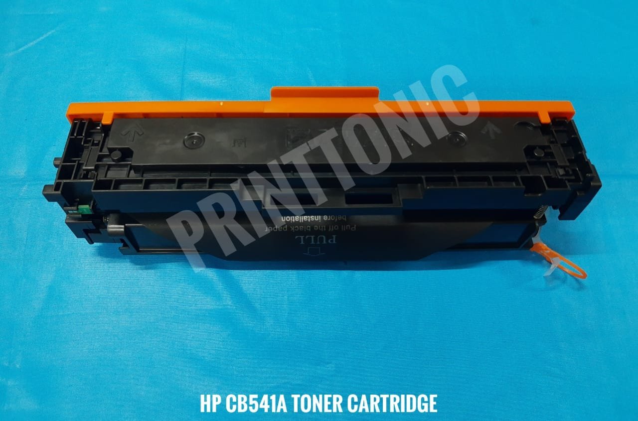 PRINT TONIC HP CB541A CYAN TONER CARTRIDGE COMPATIBLE FOR HP LASERJET COLOR CP1215 / CP1515N / CM1312 MFP / CM1312NFI / CP1518NI / CM1312N / CP1217 / CP1510 / CP1514N / CP1518NI PRINTER CYAN