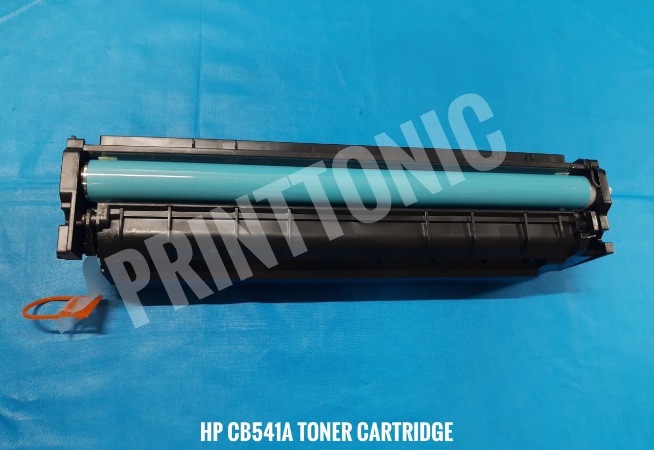 PRINT TONIC HP CB541A CYAN TONER CARTRIDGE COMPATIBLE FOR HP LASERJET COLOR CP1215 / CP1515N / CM1312 MFP / CM1312NFI / CP1518NI / CM1312N / CP1217 / CP1510 / CP1514N / CP1518NI PRINTER CYAN