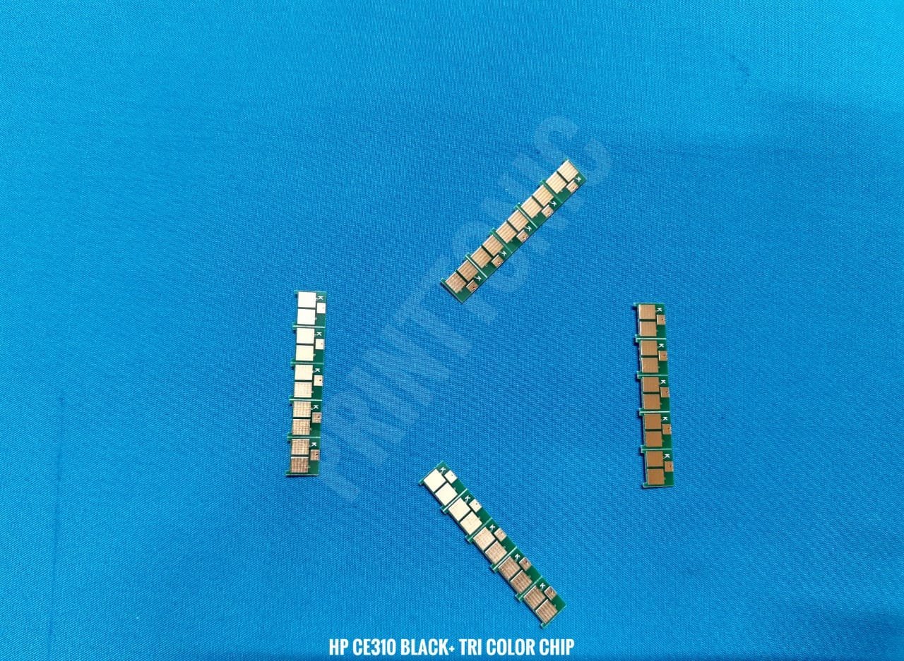 PRINT TONIC HP CE310-314 RESET CHIP 4 COLOR (5 SET)