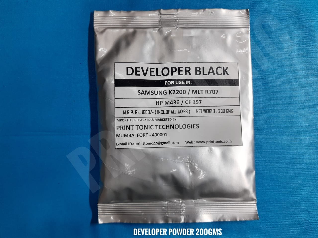 PRINT TONIC HP CF257 DEVELOPER POWDER 200 GMS