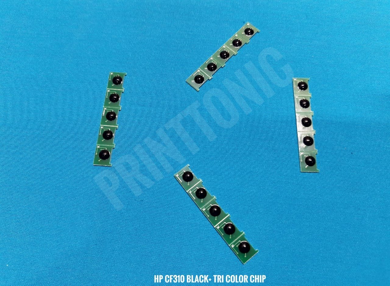 PRINT TONIC HP CF310 -313 RESET CHIP 4 COLOR (5 SET)