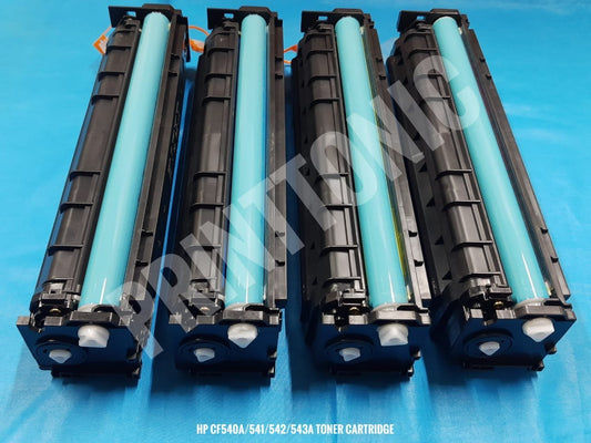 PRINT TONIC HP CF540-543 COLOUR LASER TONER CARTRIDGE (1SET 4 COLOR)