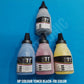 PRINT TONIC ULTRA CHEMICAL COLOUR TONER POWDER BLACK +TRI COLOR  (1 SET)