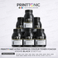 PRINT TONIC ULTRA CHEMICAL COLOUR TONER POWDER  55 GMS BLACK (5 BOTTEL)