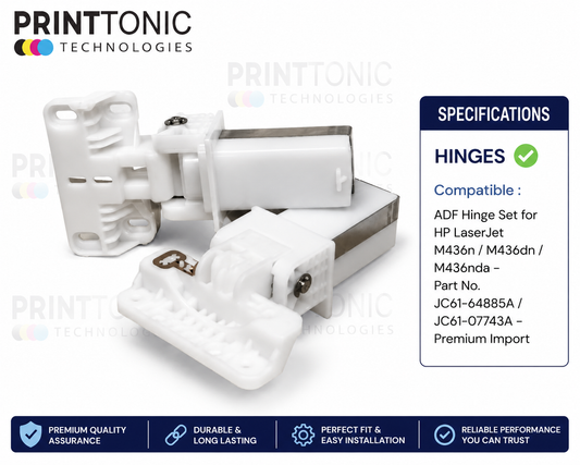 ADF Hinge Set for HP LaserJet M436n / M436dn / M436nda – Part No. JC61-64885A / JC61-07743A – Premium Import