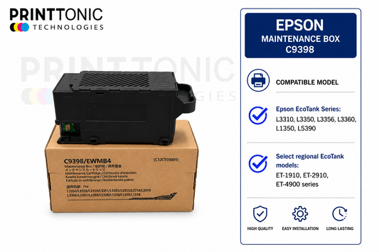 Epson C9398 Maintenance Box For L3310, L3350, L3360 Printers.