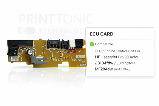 ECU / Engine Control Unit For HP LaserJet Pro 3004dw / 3104fdw / LBP172dw / MF284dw (RM3-7876)