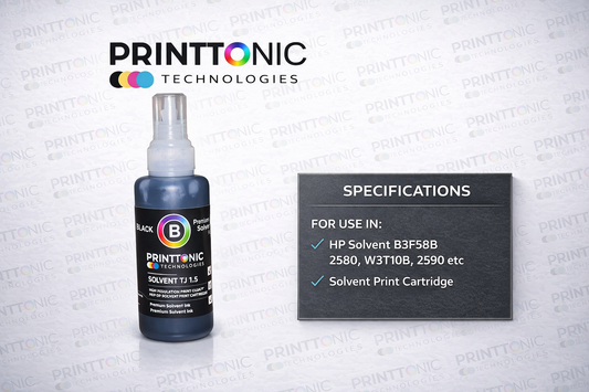 HP 2590 SOLVENT CARTRIDGE INK  100 ML