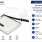 A3 Metal Paper Cutter 12 Inch Manual Guillotine Trimmer