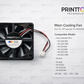 Main Cooling Fan / Fan For Hp LaserJet Pro M202DN / M226DN (RK2-6694 / 24VDC)