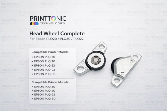 Head Wheel (Head Roller) Complete For Epson Plq20 / PLQ30 / PLQ22