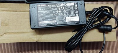 Power Adapter / AC Adapter For Epson Thermal Receipt Printers TM U-220 / TM-T82 / TM-88 IV / TM-88 V / TM-88 / TM88 / TMT82 / TMT-82Series 50.4W, (2186771 / 2201052)( 24v 2.4A)