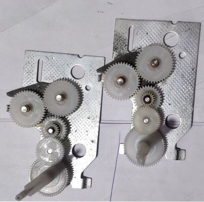 Ribbon Drive Assembly / RDBD (RD+BD) For TVS MSP 240 Star / 250 Star