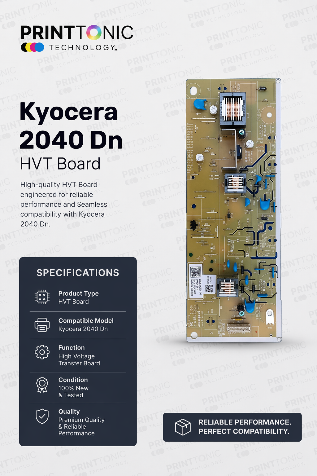Kyocera 2040 Dn HVT Board