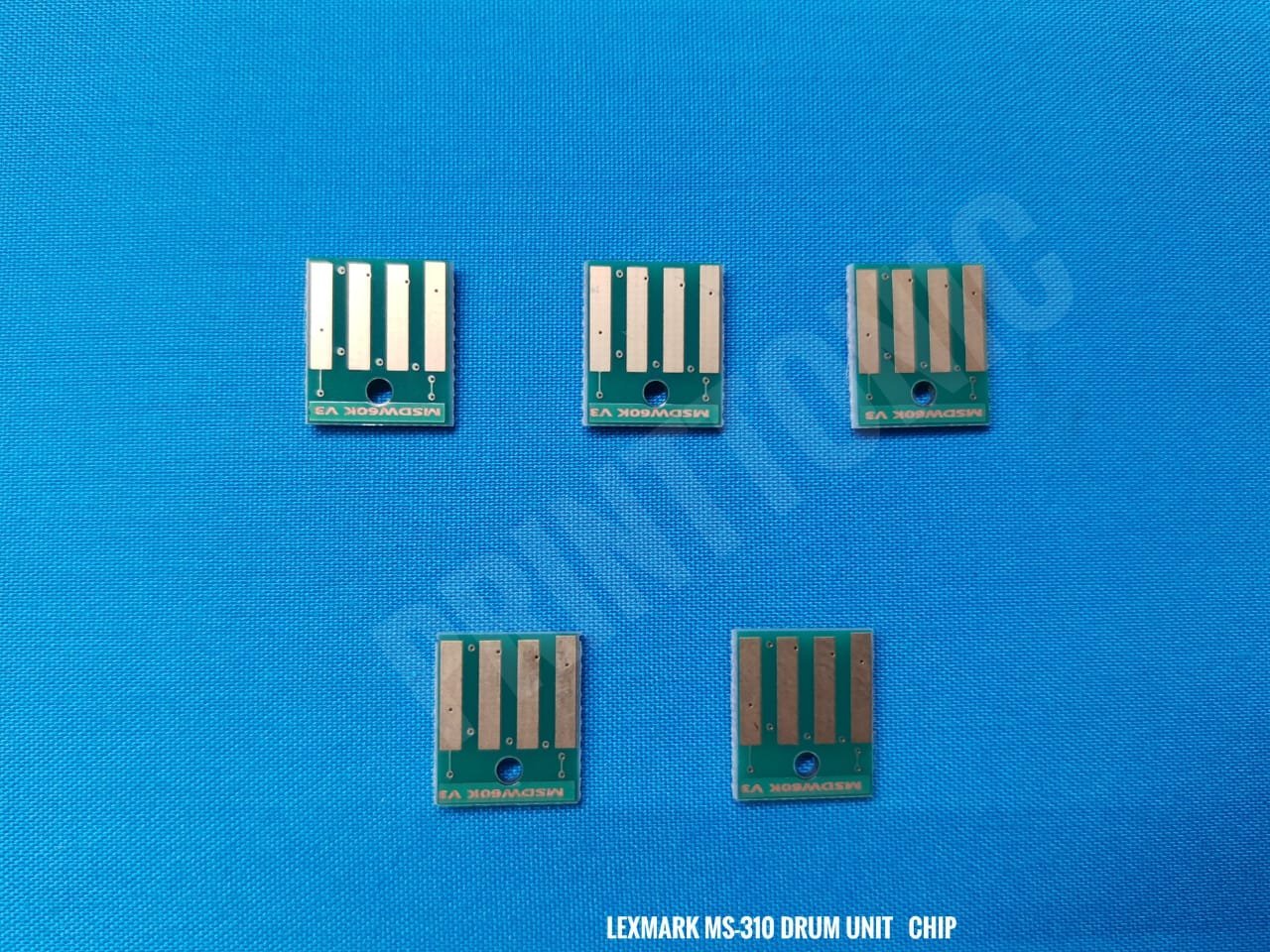 PRINT TONIC LEXMARK MS 310 DRUM UNIT  RESET CHIP (5 PCS)