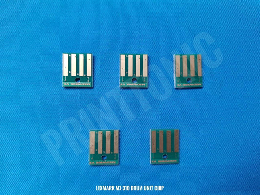PRINT TONIC LEXMARK MX 310 DRUM UNIT  RESET CHIP (5 PCS)