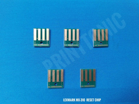 PRINT TONIC LEXMARK MX310  RESET CHIP (5 PCS)