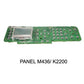 Control panel assembly for Samsung/ HP K2200 /M436 (JC92-02522A JC41-00779A) WITH DISPLAY