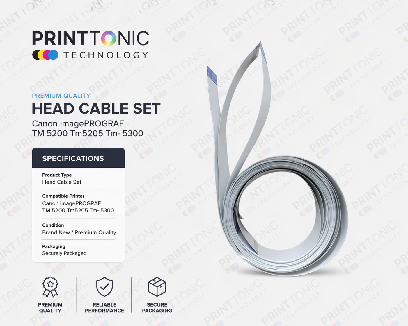 TM 5200 TM 5300 TM 5205 HEAD CABLE SET