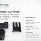 ADF Hinges / ADF Hinge For Canon Image Class MF226DN / MF244DW / MF246DN / MF247DW (DP13Z1 / FCO-1718)
