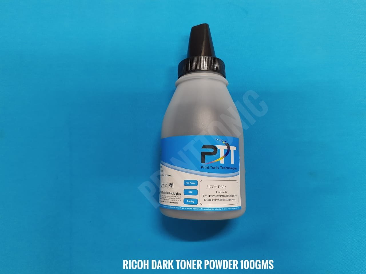 PRINT TONIC RICOH DARK TONER POWDER 100GMS (5 BOTTEL)