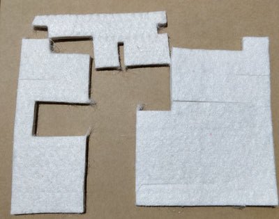 Waste Ink Pad /Absorber Kit Sponge For Canon PIXMA G1000 / G2010 / G3000 (QY5-0558)