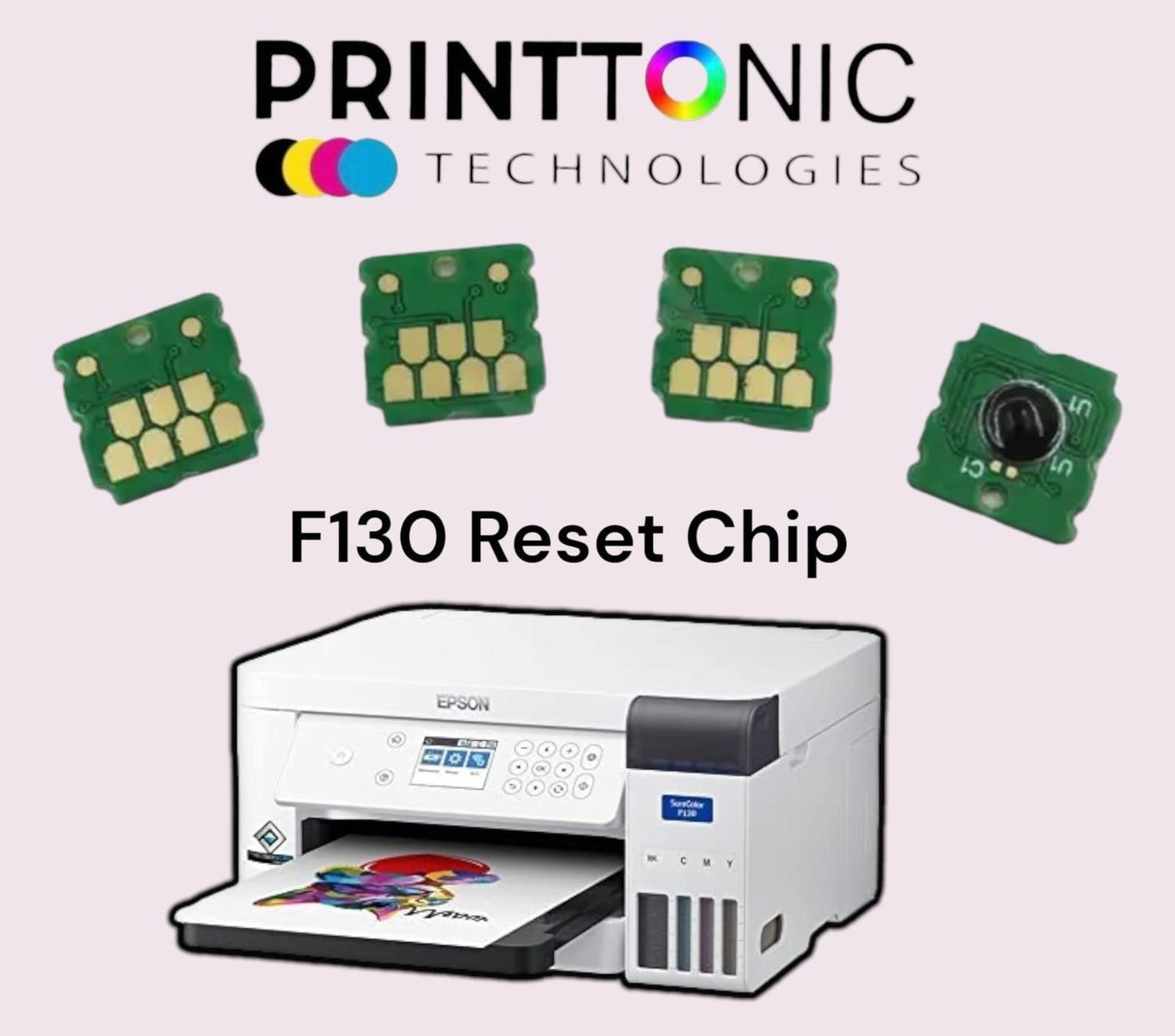 Chip Reset For Epson SureColor F170 F100 F130 F160