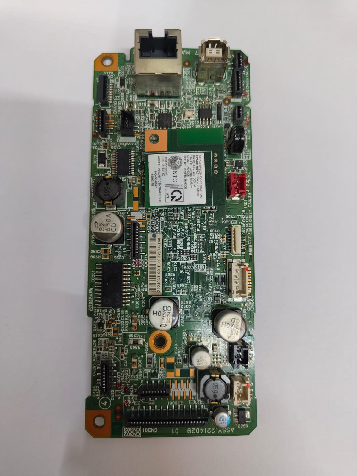 FORMATTER BOARD FOR EPSON ECOTANK L6490 PRINTER (2218171 2224911)