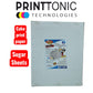 Bake Shop A4 Size Edible or Export or Frosting Sheet for Photo Cake Printer (25 Piece)