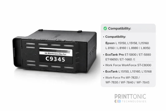 Maintenance Box Epson C9345 For EcoTank L15150 L15160 Printer (C12C934591)