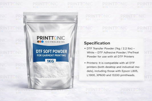 PRINT TONIC DTF SOFT POWDER FOR GARMENT PRINTING 1KG
