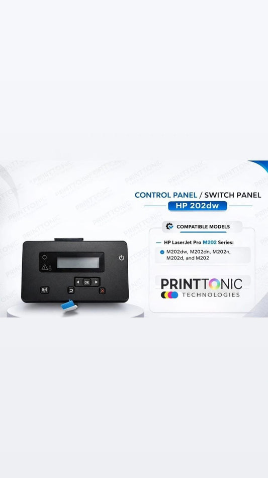 Control Panel / Display Panel For Hp LaserJet Pro M202 / M202D / M202DN / M202DW