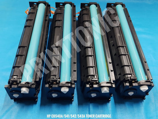 PRINT TONIC HP  CB540A / CB541A / CB542A / CB543A TONER CARTRIDGE COMPATIBLE FOR HP LASERJET COLOR CP1215 / CP1515N / CM1312 MFP / CM1312NFI / CP1518NI / CM1312N / CP1217 / CP1510 / CP1514N / CP1518NI PRINTER