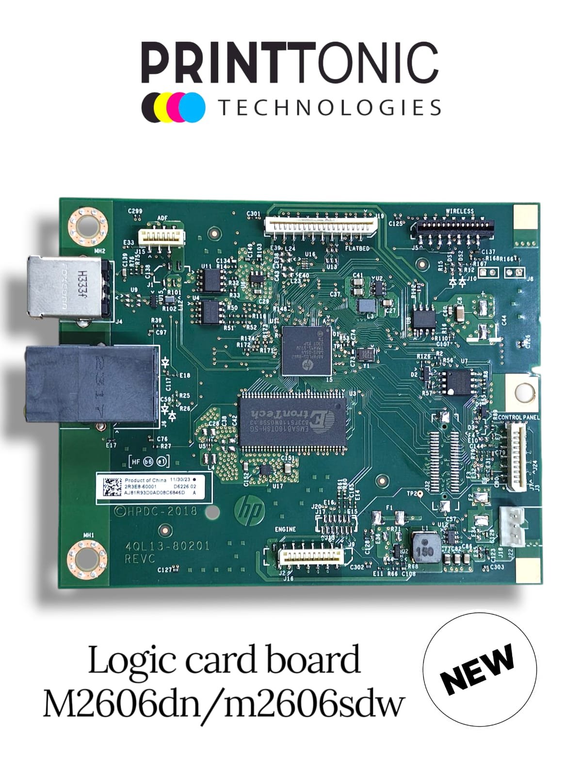 FORMATTER BOARD / LOGIC BOARD FOR HP LASERJET TANK MFP 2606SDW / 2606DN PRINTER