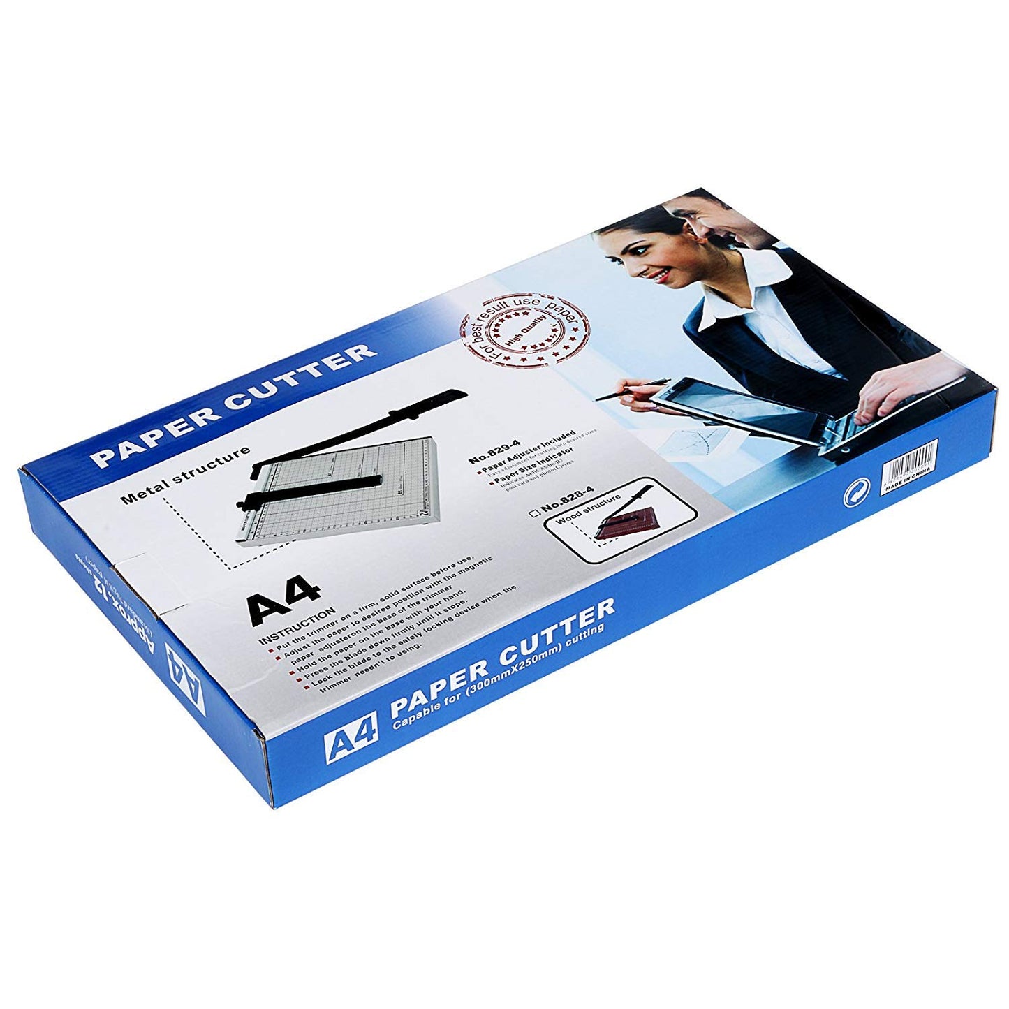 Heavy Duty Professional A4 Paper Guillotine Cutter Trimmer Machine Home Office