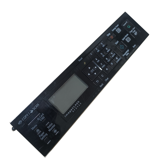 CONTROL PANEL CANON Mf244DW ( FULL PANEL) FM1-Y964 (RC ORIGINAL)